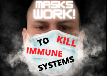 Message to the censoring social media giants: This is how good masks actually work against viruses.