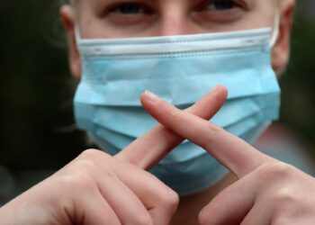 A study shows that the use of masks negatively affects children