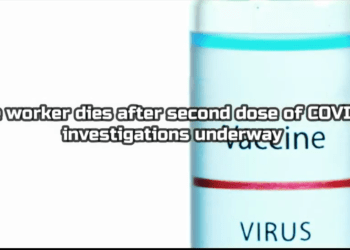Health Care worker dies after second dose of covid vaccine