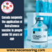Canada suspends the application of AstraZeneca vaccine to people under 55 years of age