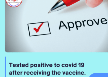 Tested positive to covid 19 after receiving the vaccine.