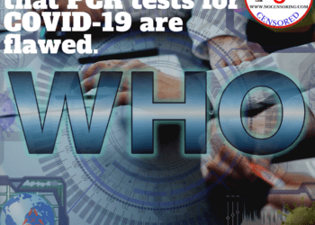 The WHO admits that PCR tests for COVID-19 are flawed.
