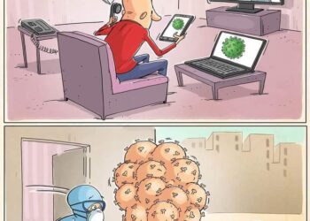 The real contagion is in the media