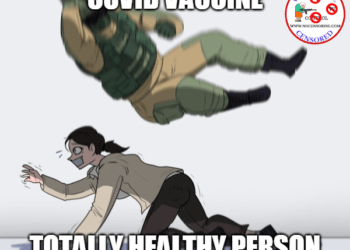 vaccine vs healthy person