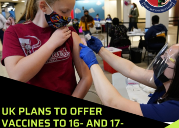 UK plans to offer vaccines to 16- and 17-year-olds before back to school