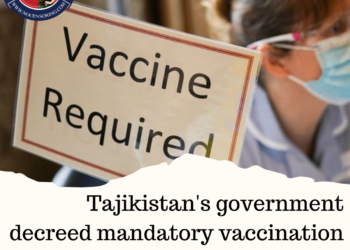 Tajikistan’s government decreed mandatory vaccination