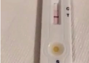 An Orange comes out positive to a covid Test