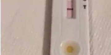 An Orange comes out positive to a covid Test