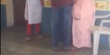 RJ Archana Jani from MYFMIndia has shamelessly shared a video of FORCED VACCINATION of a woman on her instagram making fun of her.