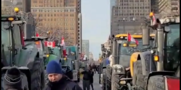 Downtown Toronto is now being locked down by farmers. The workers of the world are uniting – just not in the way the globalists hoped.