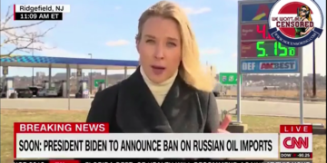 Propaganda and Fake News Update: CNN says people are OK with higher gas prices because that is what takes to hold Russia accountable for the Ukraine.