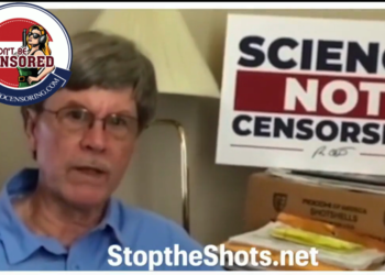 We need more doctors to find the courage to speak.  A 1000 cheers to these good Drs speaking out, and following their oath to “Do No Harm”.