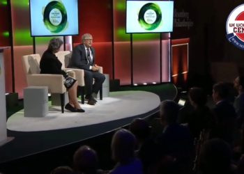 Bill Gates – Food God level.   Explaining how he will force farming and agricultural change on the world.