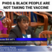 Why are Phd’s and African-Americans two of the most vaccine-hesitant groups?